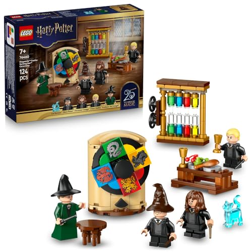 LEGO Harry Potter Hogwarts Castle: The Sorting Hat Ceremony Toy, Birthday Gift, Building Blocks, for Boys and Girls, Ages 7, 8, and 9, Elementary Scho