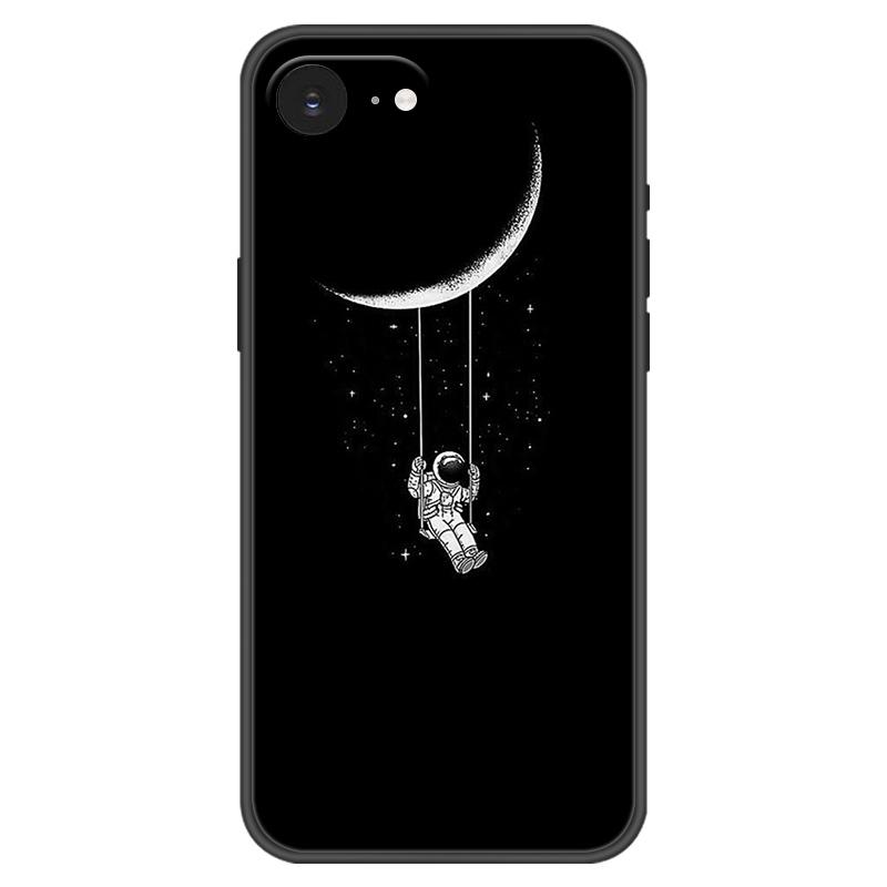 Phone Case For iPhone 16E iPhone16E SE 2025 SE4 5G Cases Soft Silicone Cover For iPhone SE4 Fashion Case Full Protector Shells