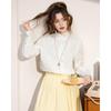 ET BOITE French Elegant Pure Cotton Stand-Collar Long Sleeve Shirt
