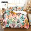 Tropical Cactus Bedding Set Duvet Cover Set 3d Bedding Digital Printing Bed Linen Queen Size Bedding Set Fashion Design
