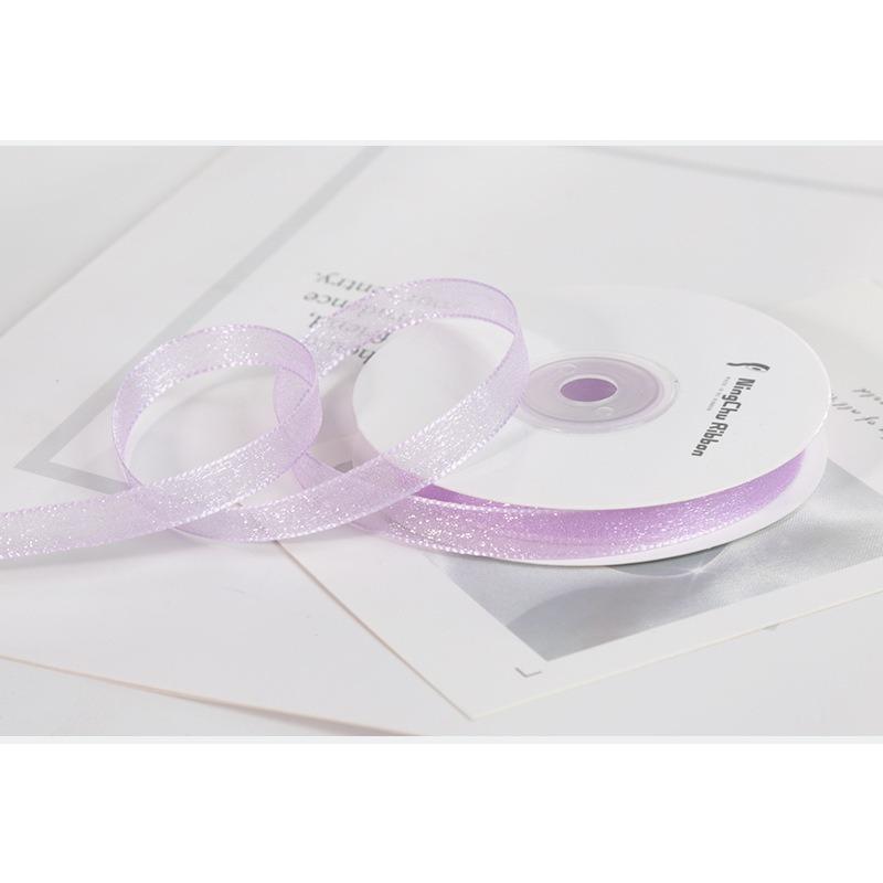 1cm Bubble Yarn  Ribbon  Lace  Flower Snow Yarn  Bow  Tie  Bouquet  Webbing  and Colorful Ribbon Packaging