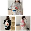 Hello Kitty Cat Plush Cartoon Backpack For Girls Casual Travel Soft Material