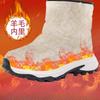 Mens Snow Boots Thickened Plush Warm Cotton Shoes Outdoor Non-slip Platform Boots 2026New Winter Boots for Men Botas Para Hombre