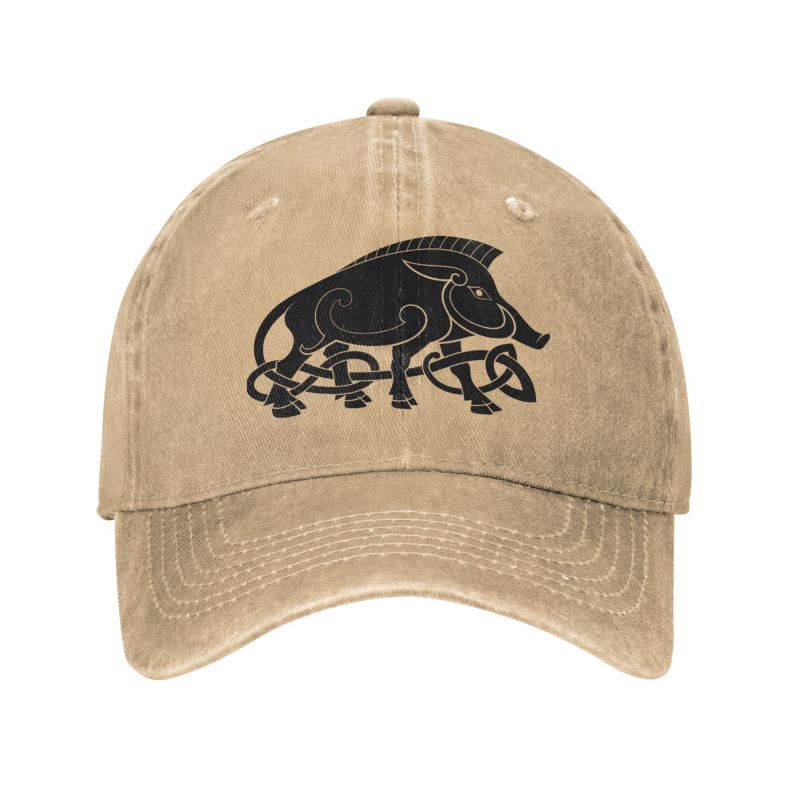 Modna bawełniana celtycka czapka z daszkiem Celts Symbol dla kobiet Unisex Personalizowana regulowana czapka dla dorosłych tata Hip Hop