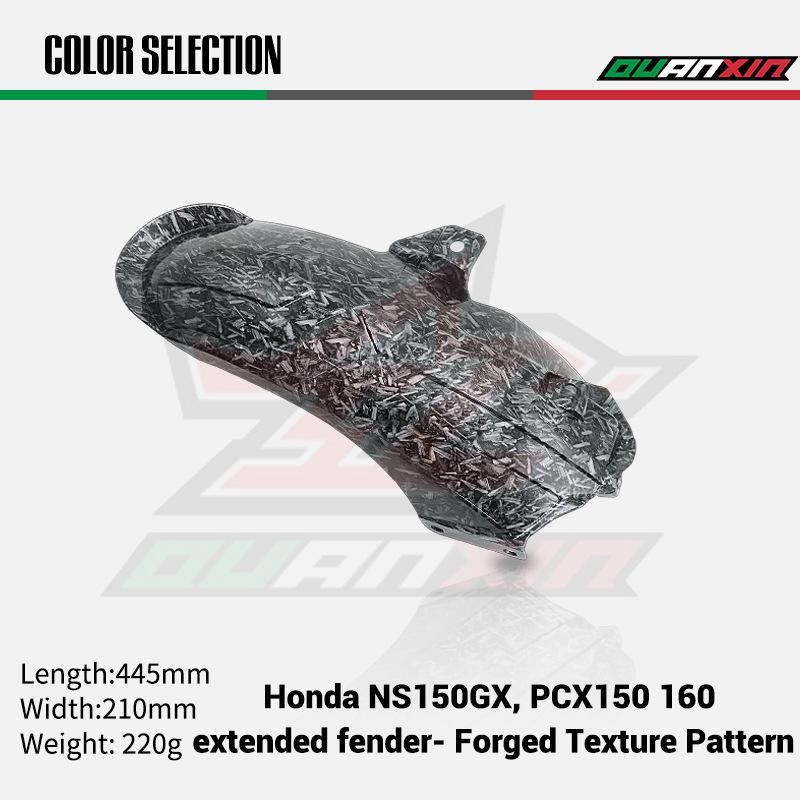 Universal Extended Fender for Honda Motorcycles PCX/NS/NWG/NWT Series