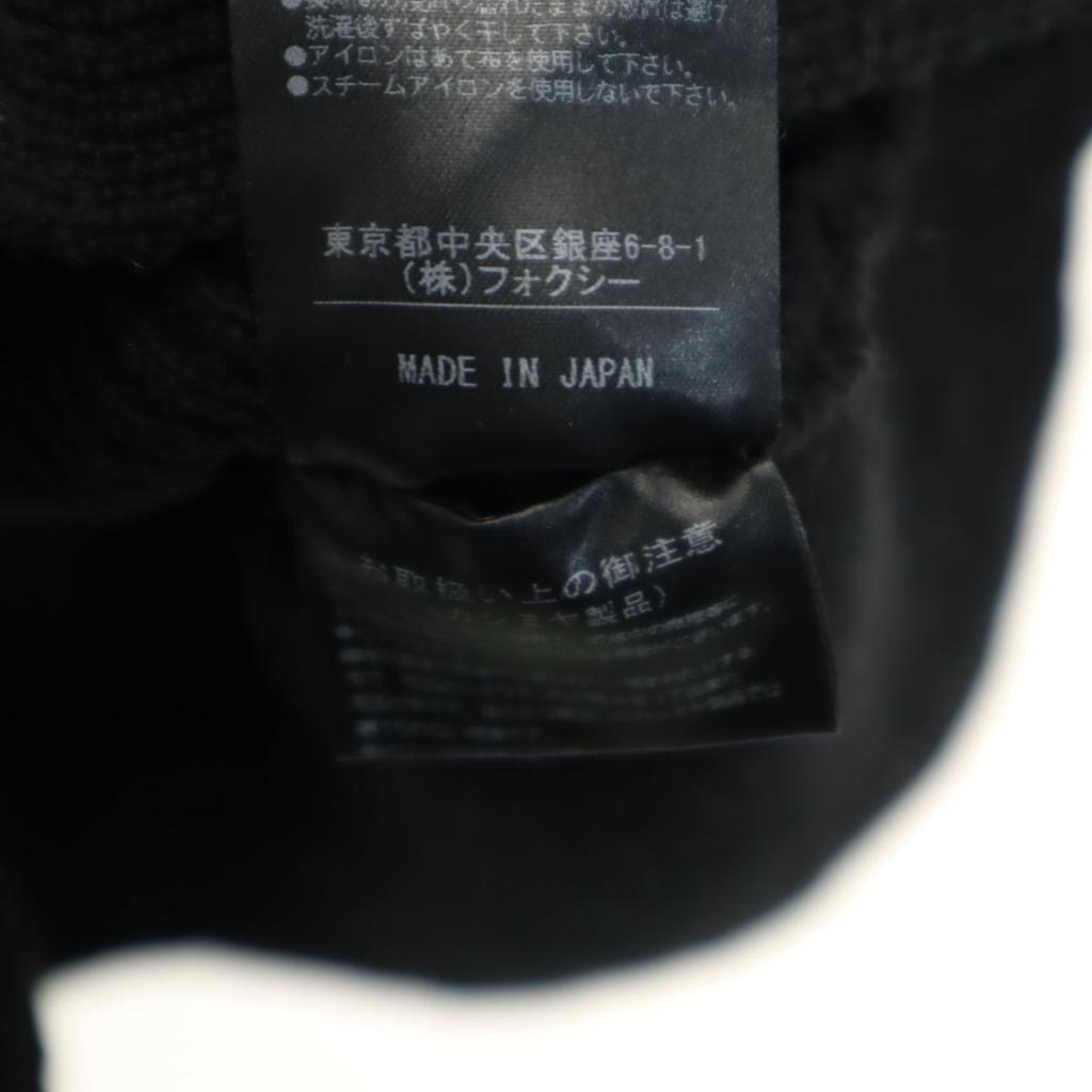 FOXEY NEW YORK Made In Japan Cashmere Blend Long Sleeve Tunic Length Turtleneck Sweater Women Used