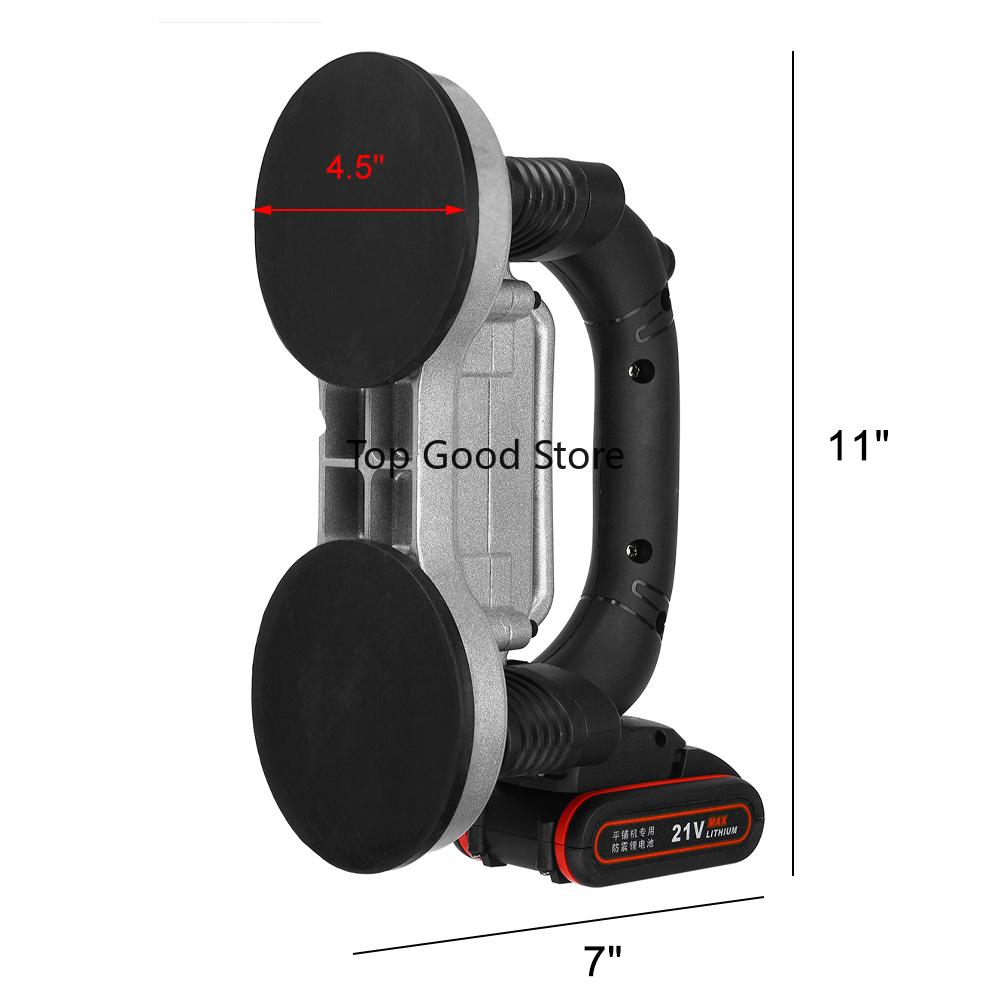 Tiling Tiles Machine Tiles Vibrator Suction Cup Adjustable Protable Automatic Floor Vibrator Leveling Tool 28x18cm