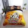Nintendo Super 3pc Mario Cartoon Odyssey Single Panel Duvet Cover Set Bedding