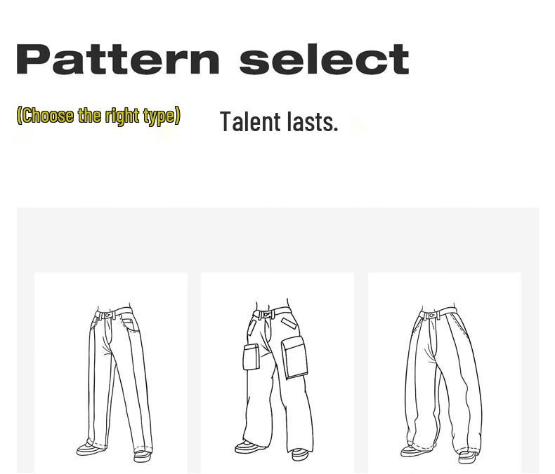NVG·YOUNG Men's Cotton Blend Loose-Fit Scimitar Jeans