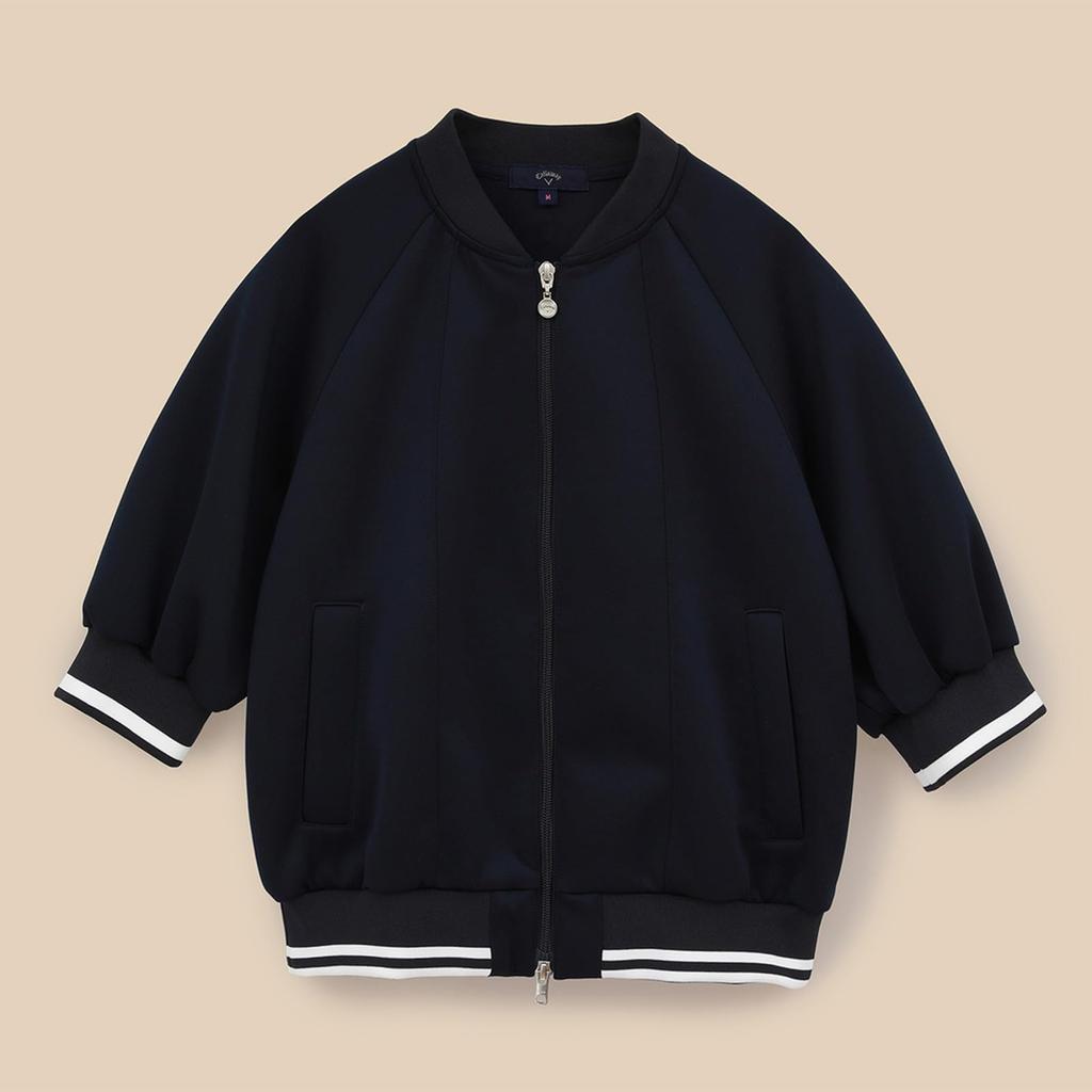 Mikina na zip Golf C23217200 M [Callaway] Dámská (Kartonový úplet) / / 1120_Navy