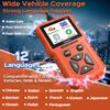 OBD2 Scanner Diagnostic Tool, Check Engine Code Reader With Reset,Car Code Readers & Scan Tools for All OBDII/EOBD Vehicles