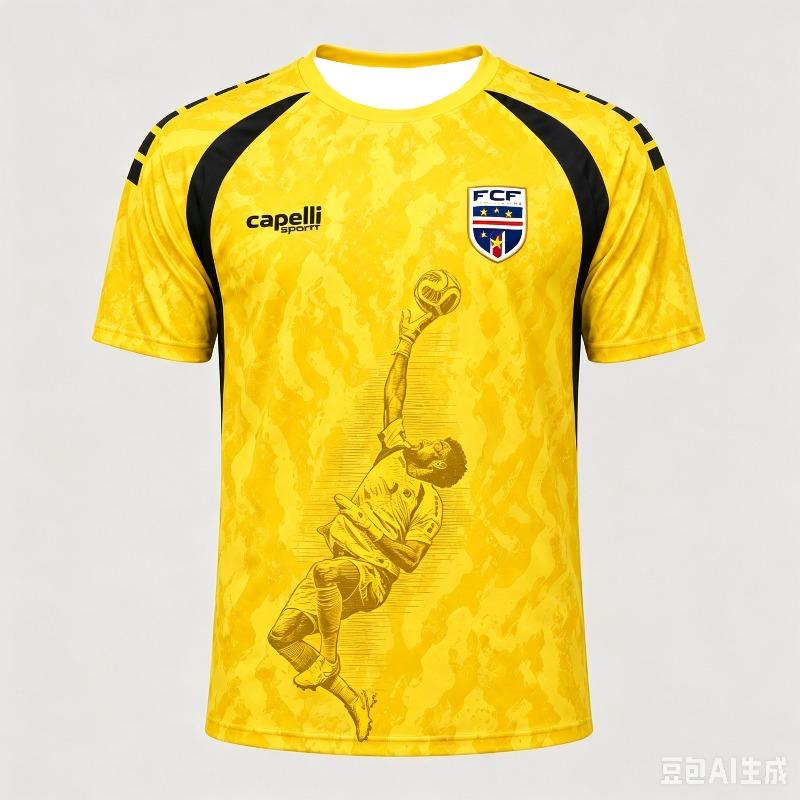 2026 Cabo Verde Vozinha Nº 1 Portero Camiseta de Fútbol Verano Deportes Camiseta para Hombre Ropa Camiseta Mujer Maillot de Ciclismo