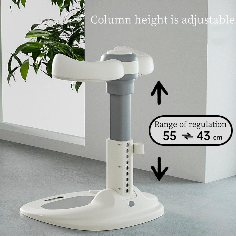 Baby standing bath device Infant child wash butt auxiliary stand foldable children's non-slip bath basin table