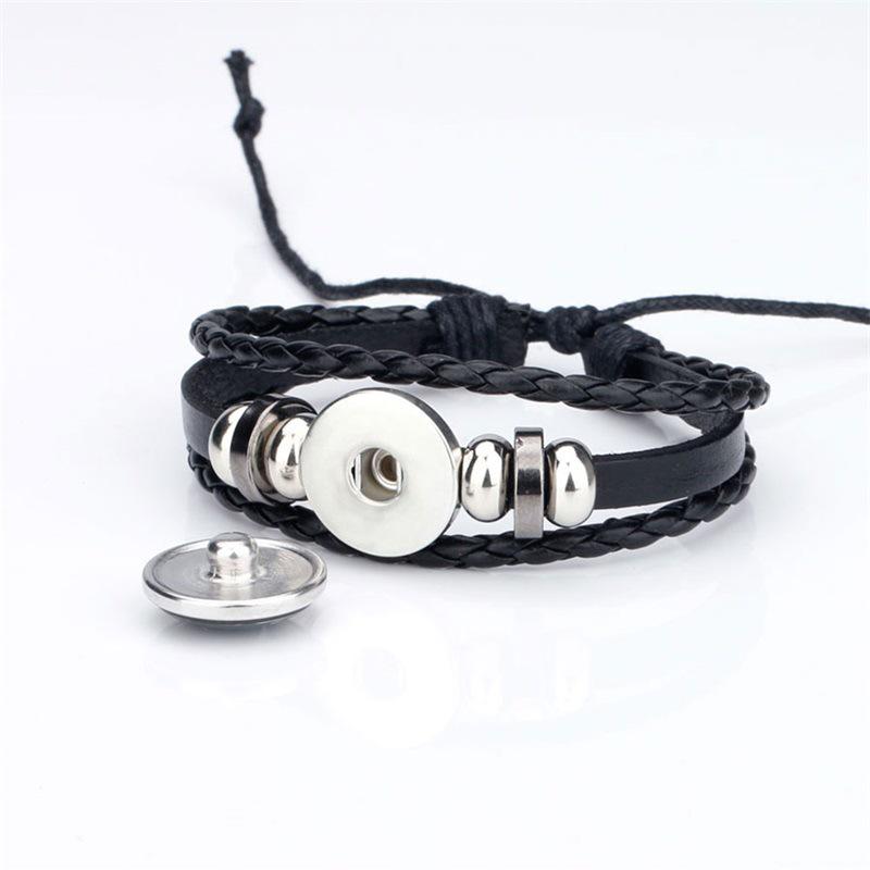 Demon Slayer Zeitjuwel Rindsleder Verstellbares Armband