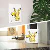 Panel de Lona de Pokémon Pikachu 30cm x Mediano [Art Deli] 30cm, Tamaño, POKE-2407-01