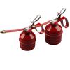 1 ks pumpa na olejovou nádobu vysokotlaké pistole odolné proti korozi 300/500 ml ruční olejová nádobka na olejový vstřikovač s hadicí 125/130 mm