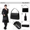 Piena Women's Formal Bag, Lightweight Synthetic Leather, Black, Perfect for Kindergarten and School Entrance, Weddings, Funerals, and Other