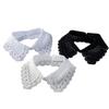 Elegant Detachable Lace Collar Spread Lapel Design Decorative Accessory for Dresses and Blouses