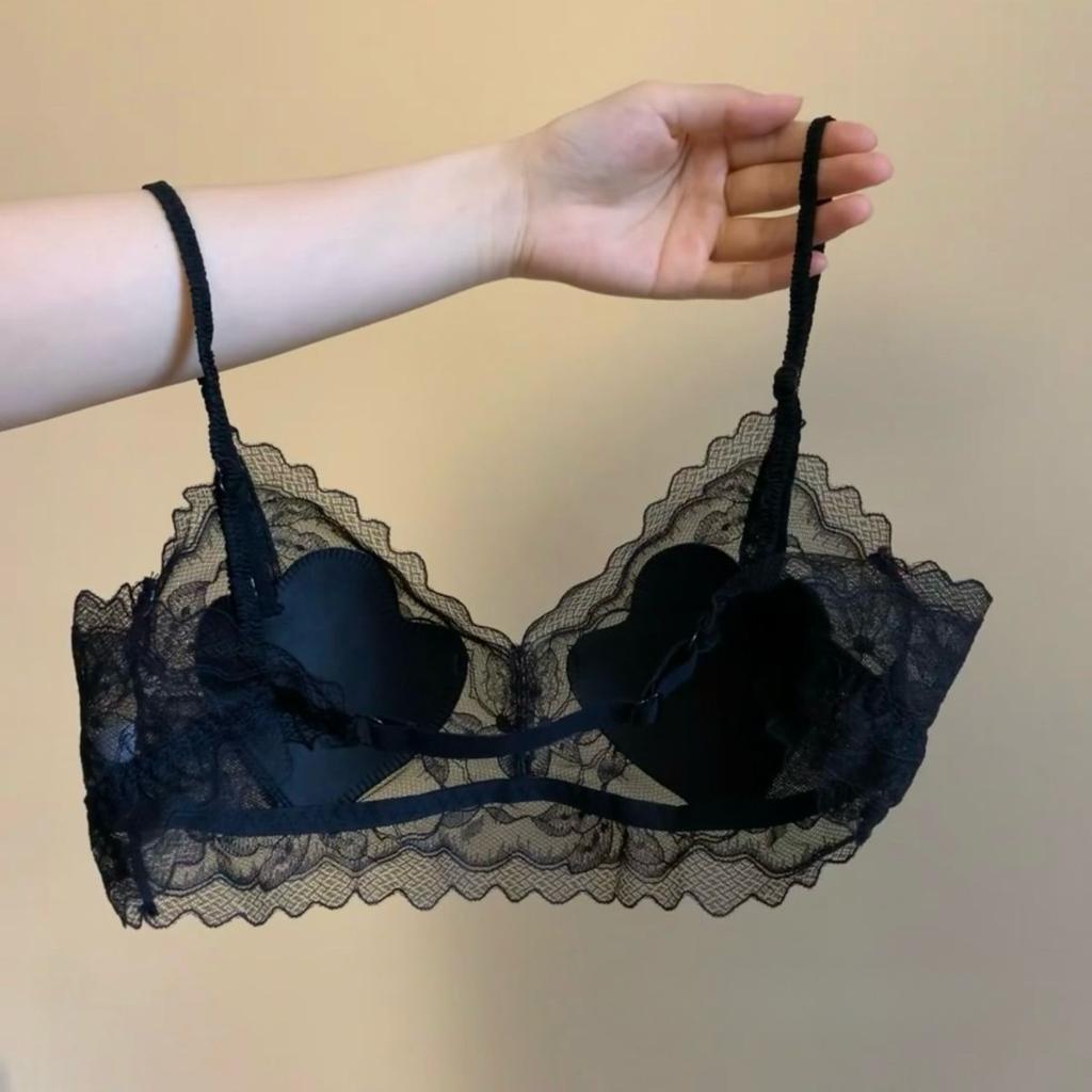 French Lace Women's Bra Summer Thin Style Small Bust Push-Up Non-Gaping Comfortable Breathable Underwear