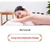 20-Piece Volcanic Energy Stone Massage Set with Heating Box and Essential Oil
