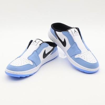 FJ1214-400 Nike Air Jordan 1 Mule Golf University Blue Weiß Schwarz (Herren)