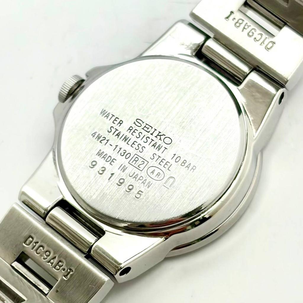 SEIKO LK Lukia Watch Pink Silver 931995 [New Battery] Women's 4N21-1130