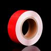 Red Selfadhesive Reflector PVC Tape High Visibility Reflective Warning Tape For Van Car Traffic Sign