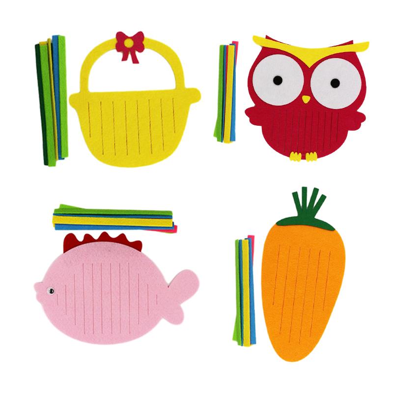 Teach Children DIY Weaving Early Education Children Toys Montessori Teaching AIDS To Learn Hands-on Toy Supplies