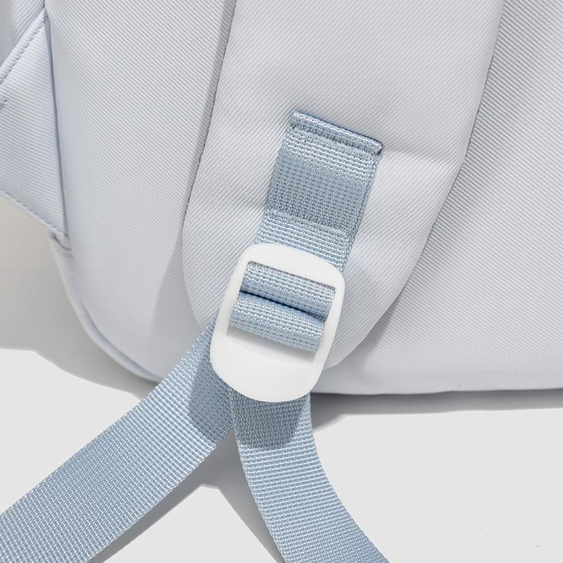 Contrast Color Student Backpack Large Capacity Schoolbag Women's Backpack