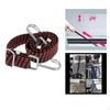 Adjustable Flat Cords, 0.5m/1m/2m Latex Hooks for Hand Carts, , Luggage Rack, Camping, Gardening,
