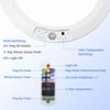 LED Motion Sensor Ceiling Light Rechargeable Smart Night Lamp Wireless Dimmable Round Flush Mount Fixture for Home