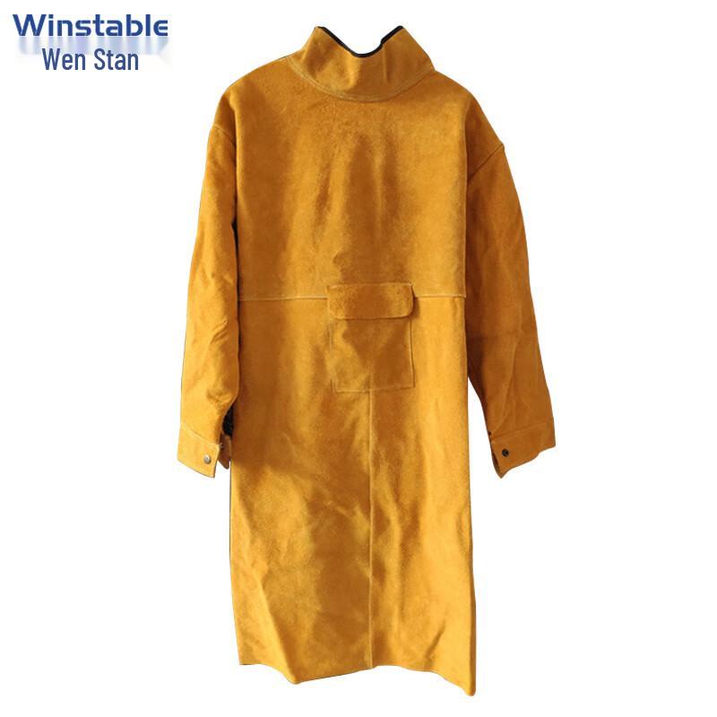 WST533 Cowhide Welding Protective Apron One Size