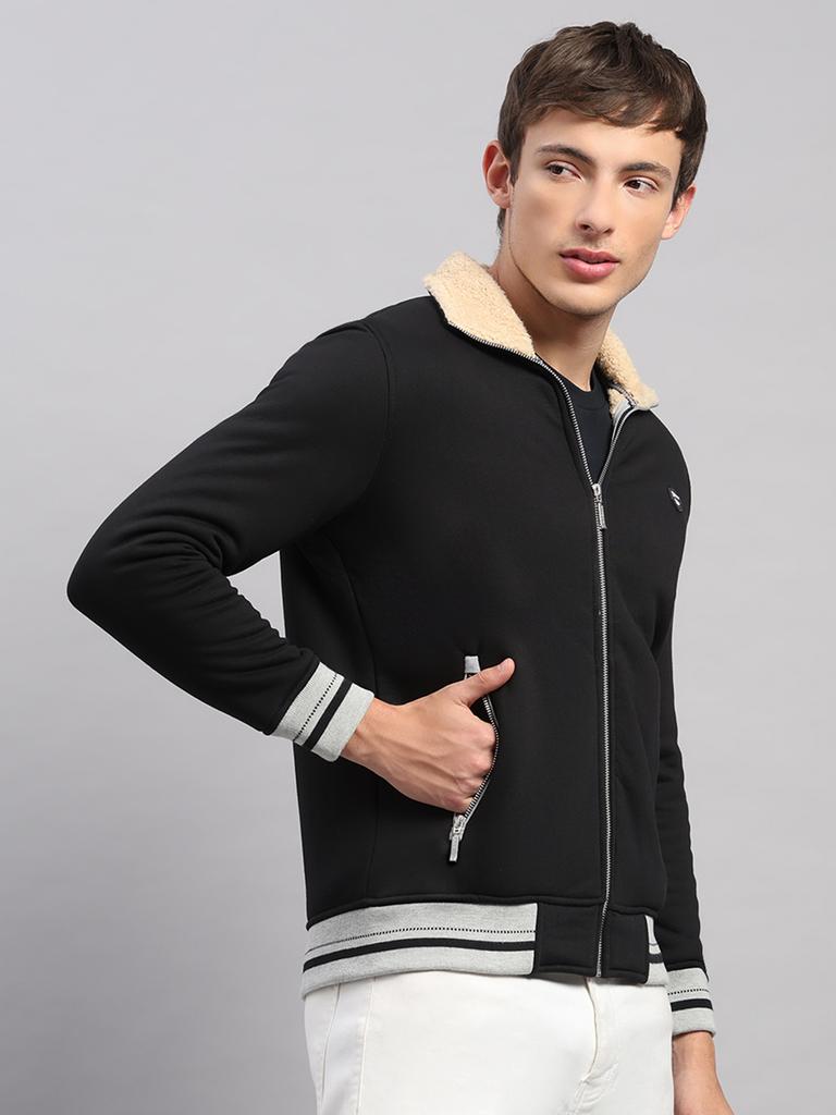 Monte Carlo Men Collar Full Sleeve Sweatshirt