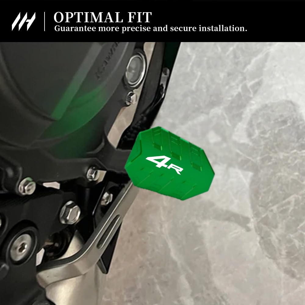 MotHeart Motorcycle Brake Pedal Extension Kit for Ninja ZX-4RR 2023-2024 Ninja ZX-4R 2024-2025 Ergonomic