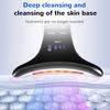 Hot Cool Microcurrent Facial Neck Lift Ice Compress Face Massager Neck Lifting Machine Skin Care Tool Shrink Pores Anti-age