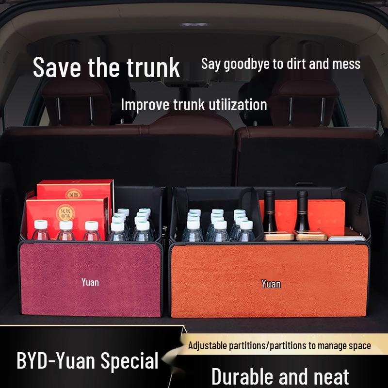 BYD Yuan PLUS/PRO Car Trunk Organizer and Accessories