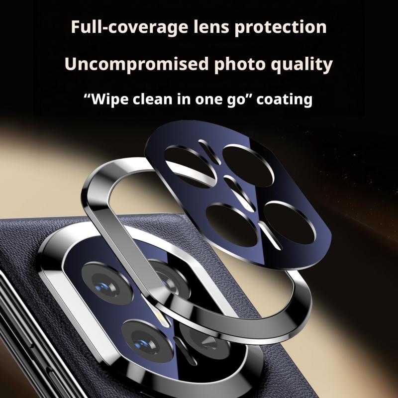 Premium Genuine Leather Magnetic Case For Huawei Mate X7 X6 X5 Smart Touch View No Flip For Answering Rotating Bracket Cover