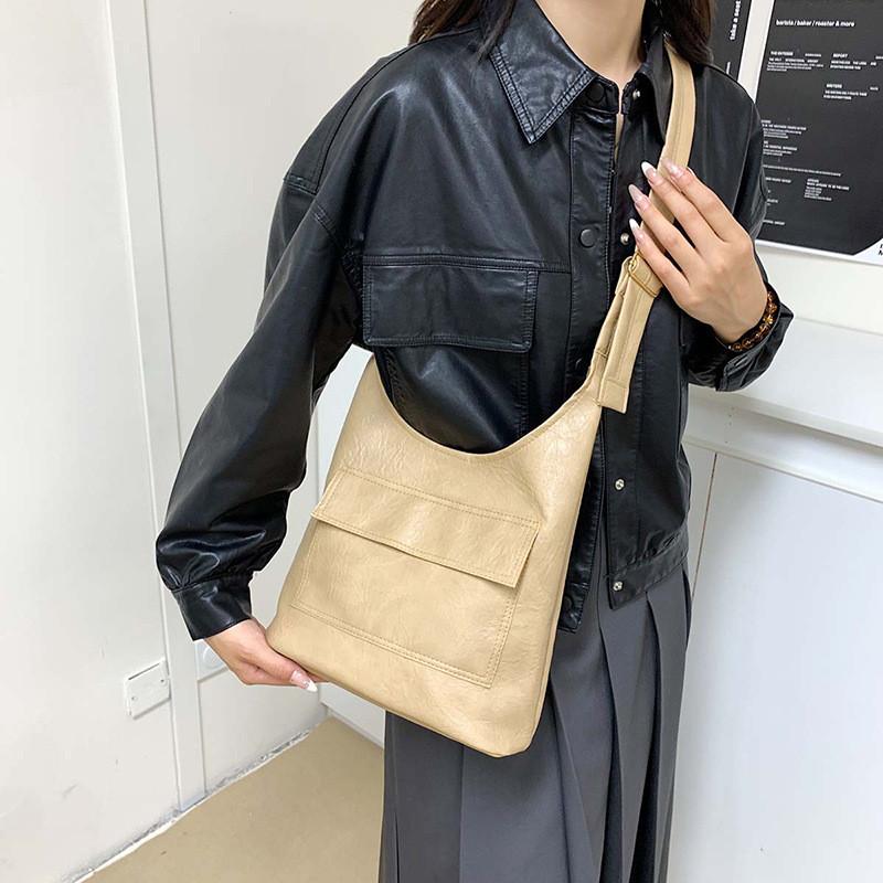 Stylish Elegant Tote Bag For Women Chic Korean Design Versatile Shoulder Bag For Everyday Use