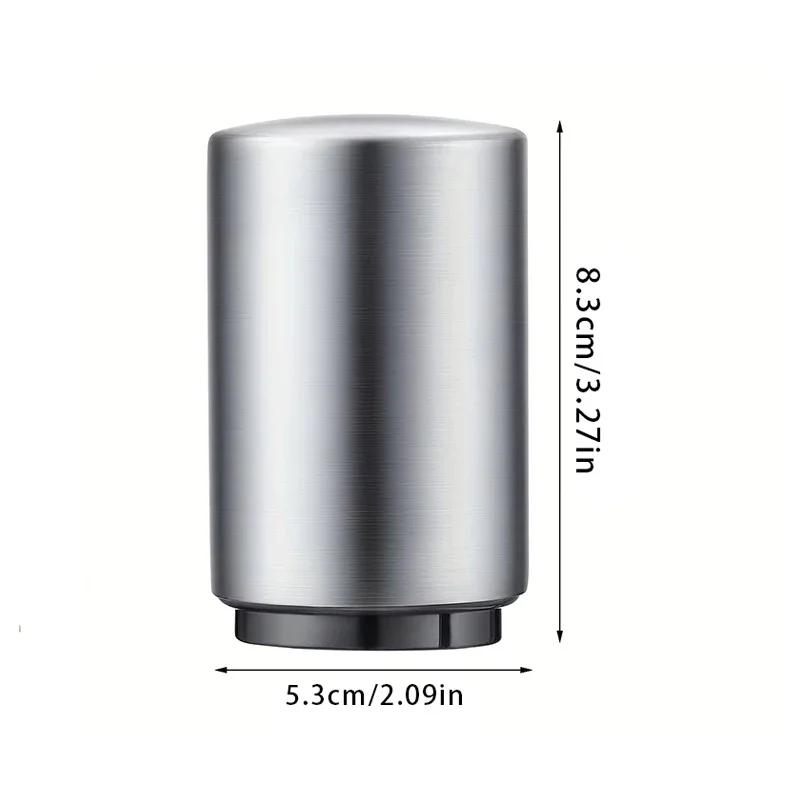 Magnetic Automatic Beer Bottle Can Opener Magnet Stainless Steel Push Down Opener Cool Kitchen Gadgets Accessories