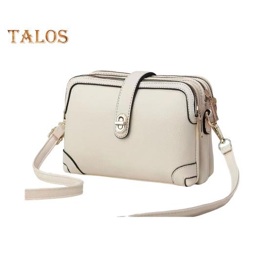 

Жіноча сумка через плече зі знімним регульованим плечовим ременем, декількома кишенями Сумка через плече або гаманець для телефону Косметична сумочка зі штучної шкіри для подорожей білий