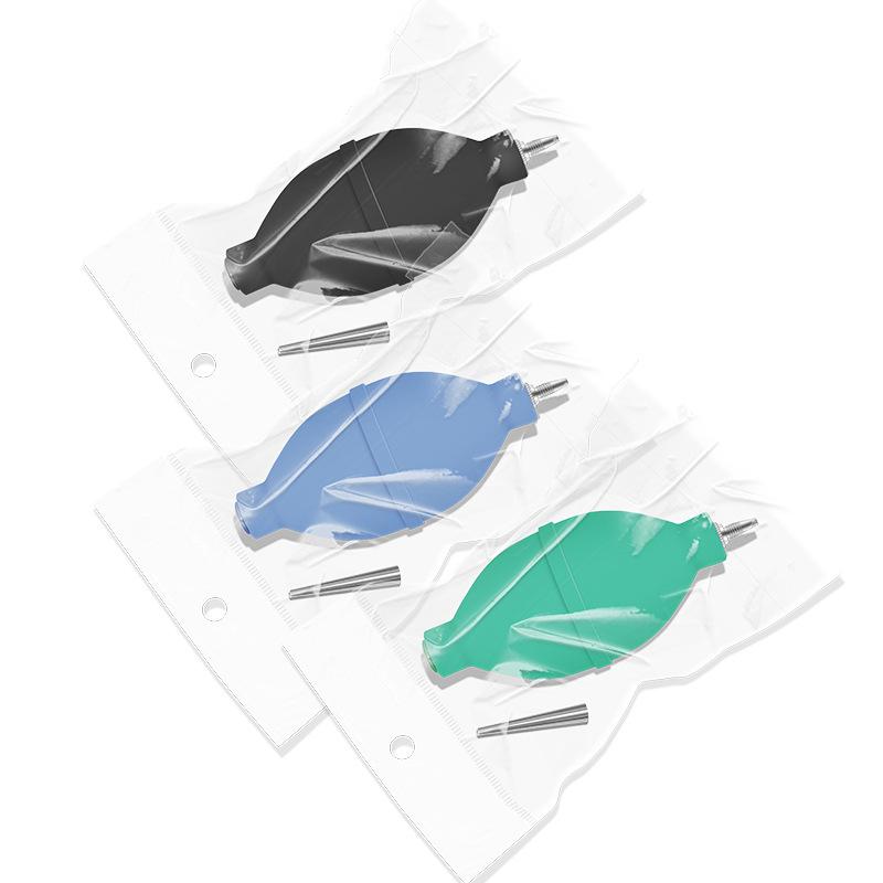 Large Rubber Air Blower for DSLR Camera Lens & Ear Cleaning with Long Nozzle - Tiger Skin Design