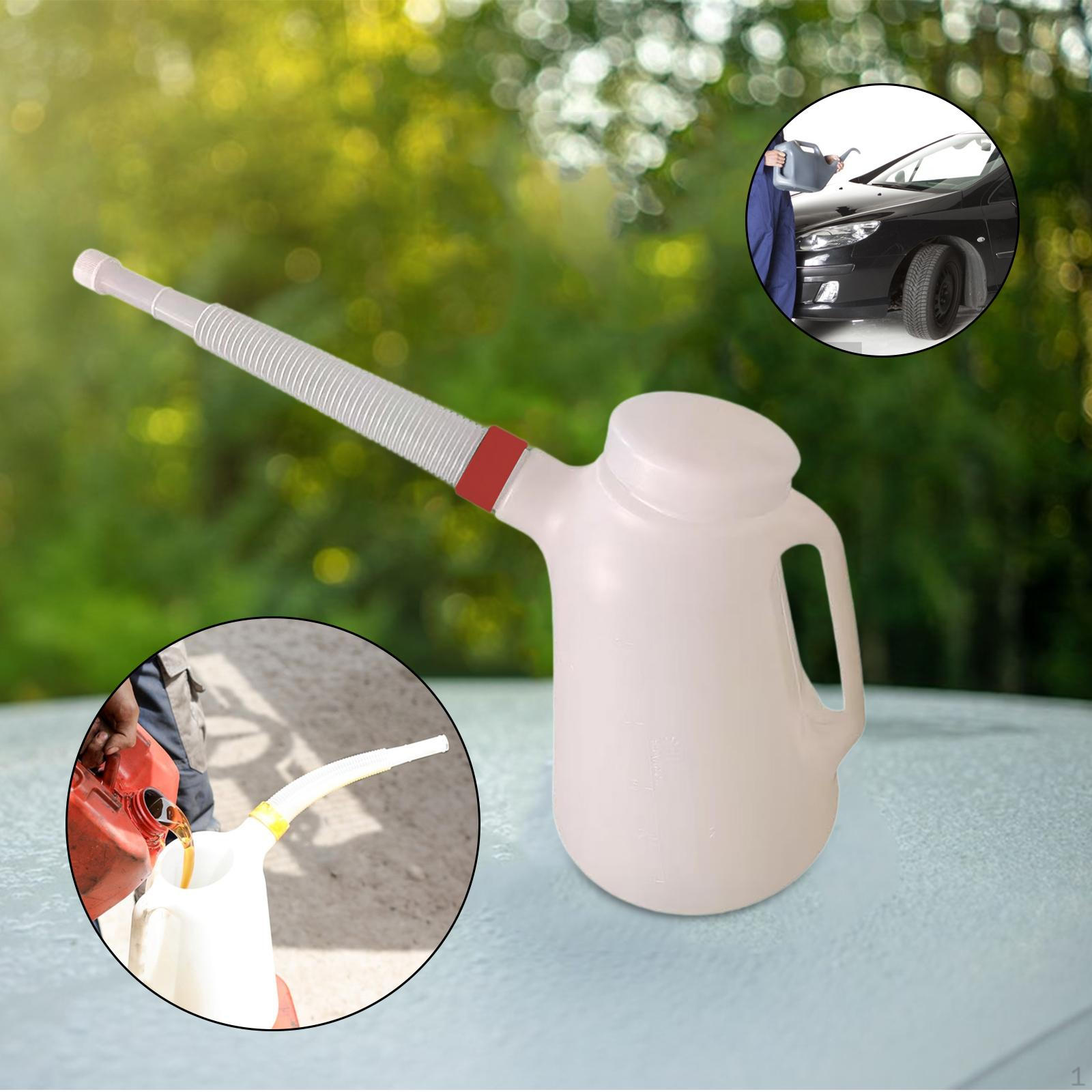 

5L Oil Jug with Measurement for Automotive And Truck Use червоний