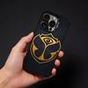 T-Tomorrowland Phone Case For iPhone17, 16,15,14,13,12 Pro Max Black Candy Matte Shockproof Cover