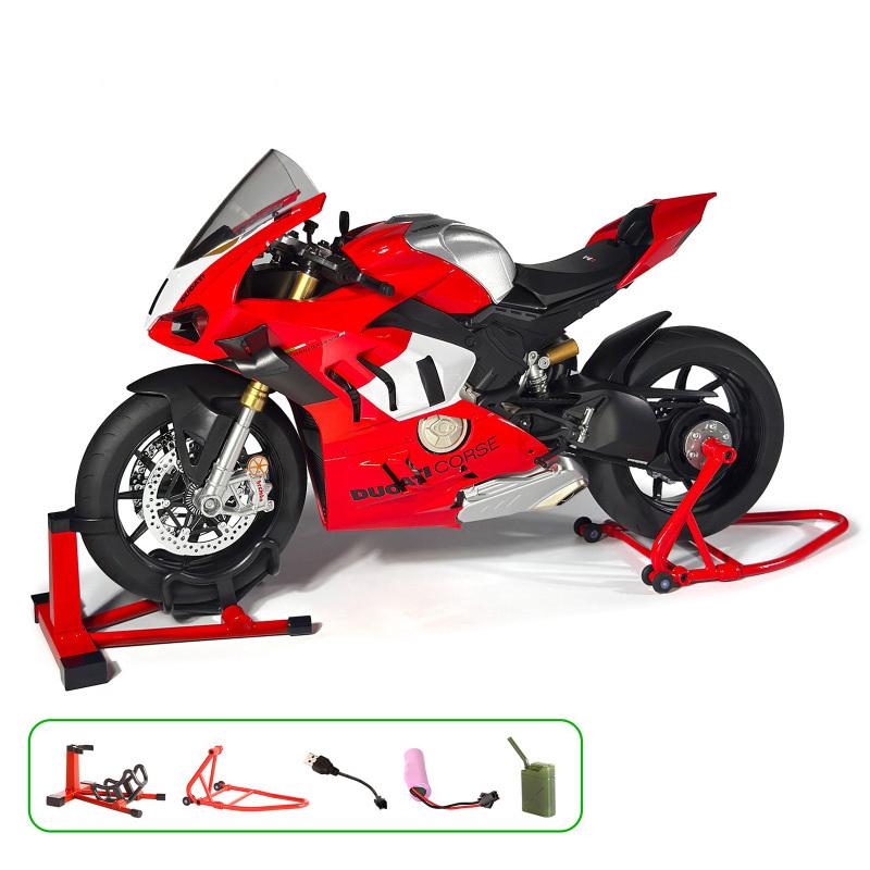 1:6 Ducati V4 V4S V4SP2 1:7 Závodní Model Motocyklu Diecast Slitina Motorka Hračka Sbírka Miniatura Auto Domácí Dekorace Kluk
