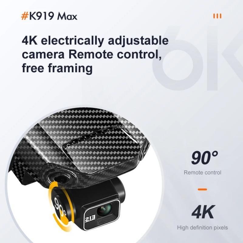 NEW K919 MAX GPS Drone Professional 4K Camera 3-axis Gimbal Aerial FPV Brush Avoiding Obstacle with Large Screen Control Quadcopter