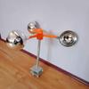 Solar-Powered Bird Repellent: Reflective Pinwheel with Smart Voice and Anti-Bird Spikes for Outdoor Use