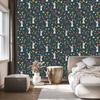 Wallpaper Bunnies Among Forest Plants for Living Room and Bedroom 50x1000