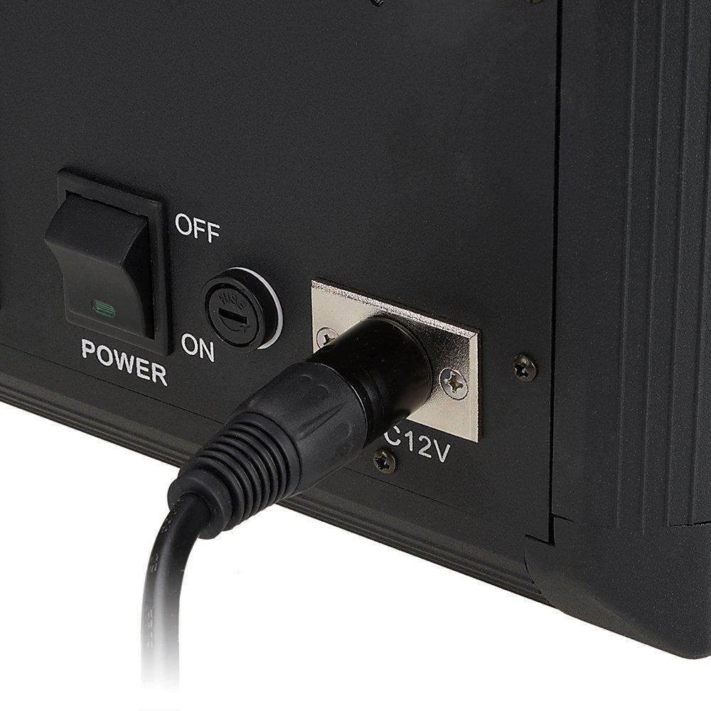 Fotodiox Power Adapter Cable - 4 Pin XLR Female To 2.1mm Barrel DC (17")