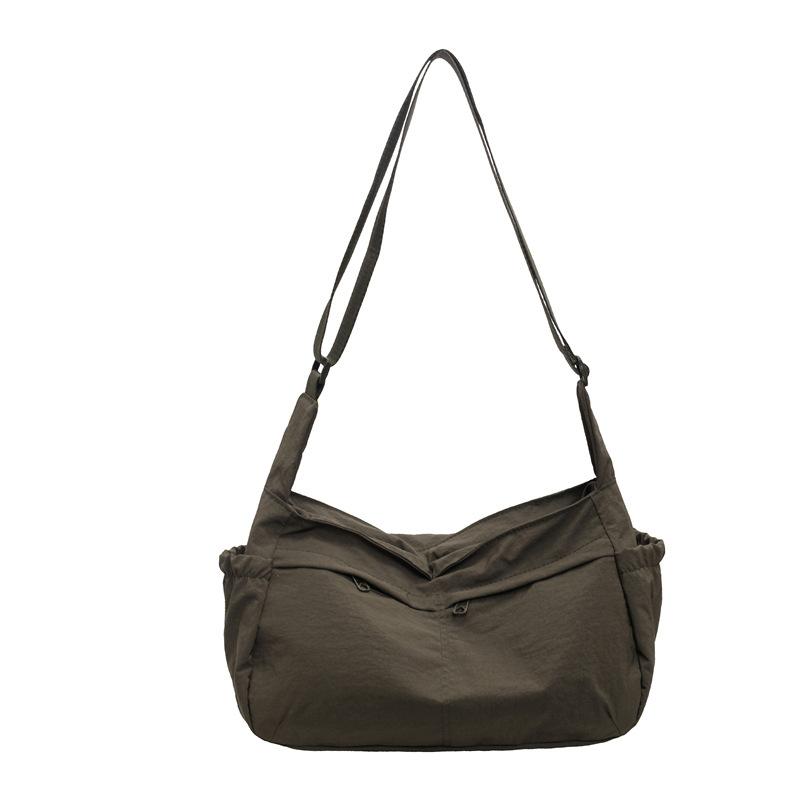 Large capacity nylon women's summer trend casual messenger bag commuting to work shoulder women's bag