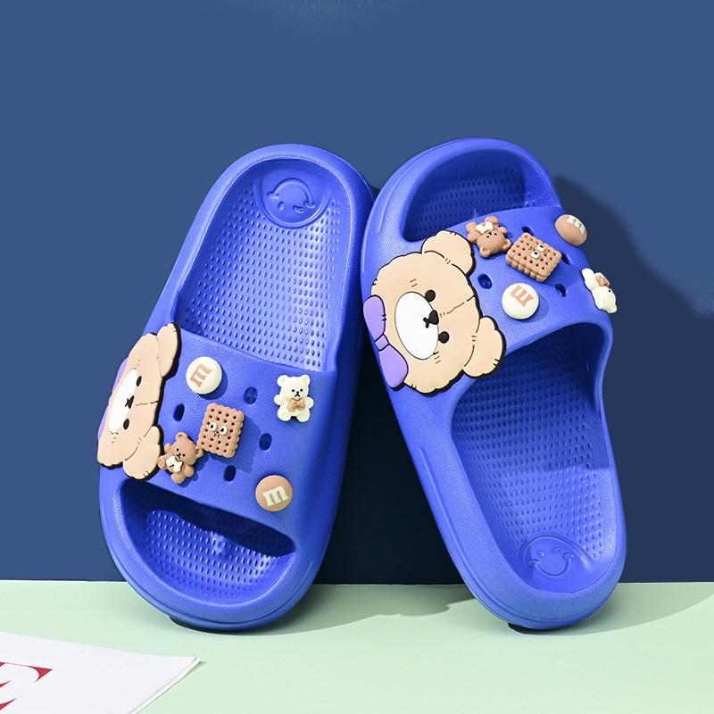 Pohodlné kreslené dětské pantofle pro chlapce a dívky s protiskluzovým designem a měkkou EVA podrážkou v různých barvách a velikostech pro léto